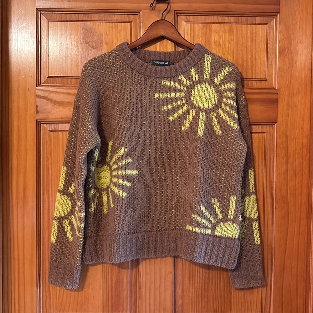 Toad & Co wool sun sweater